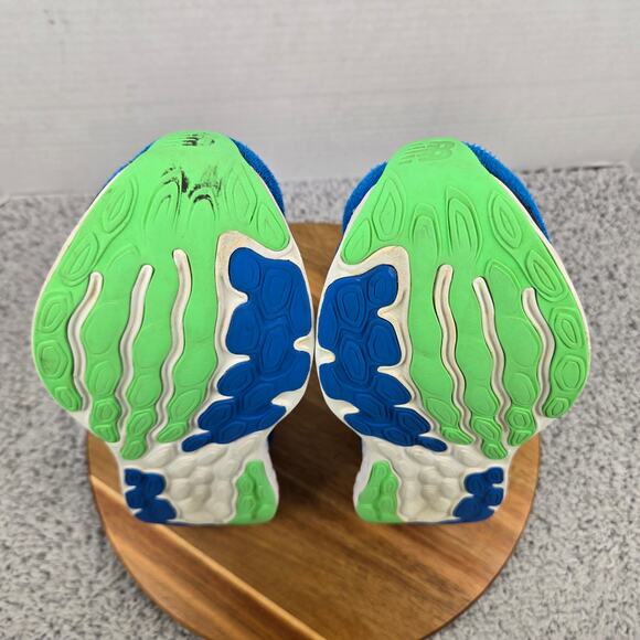 New Balance Mens 9EE Wide 2E Fresh Foam 680v8 Blue Oasis Lime Leaf Running Shoe - Picture 9 of 12